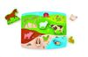 Hape Puzzle & Play Wooden Puzzle Farm Animals (E1454A) 